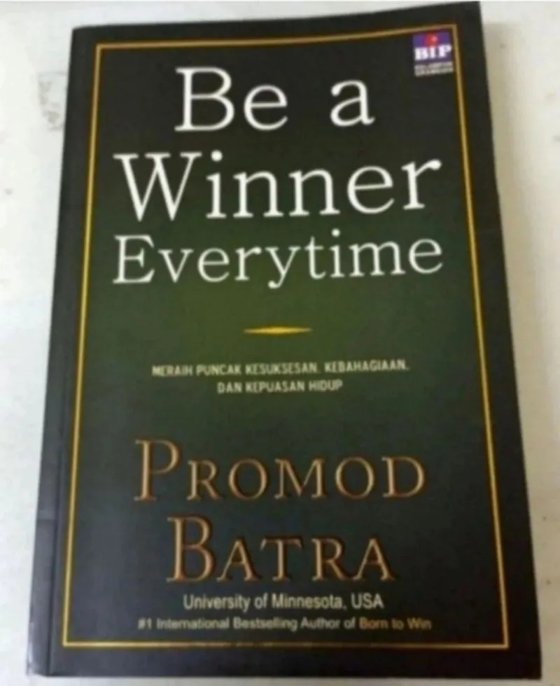 Buku : Be A Winner Everytime photo 1