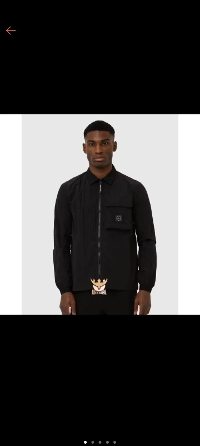 • OVERSHIRT MARSHALL ARTIST NEVADO BLACK
• SIZE: S
• BARU/NE photo 1