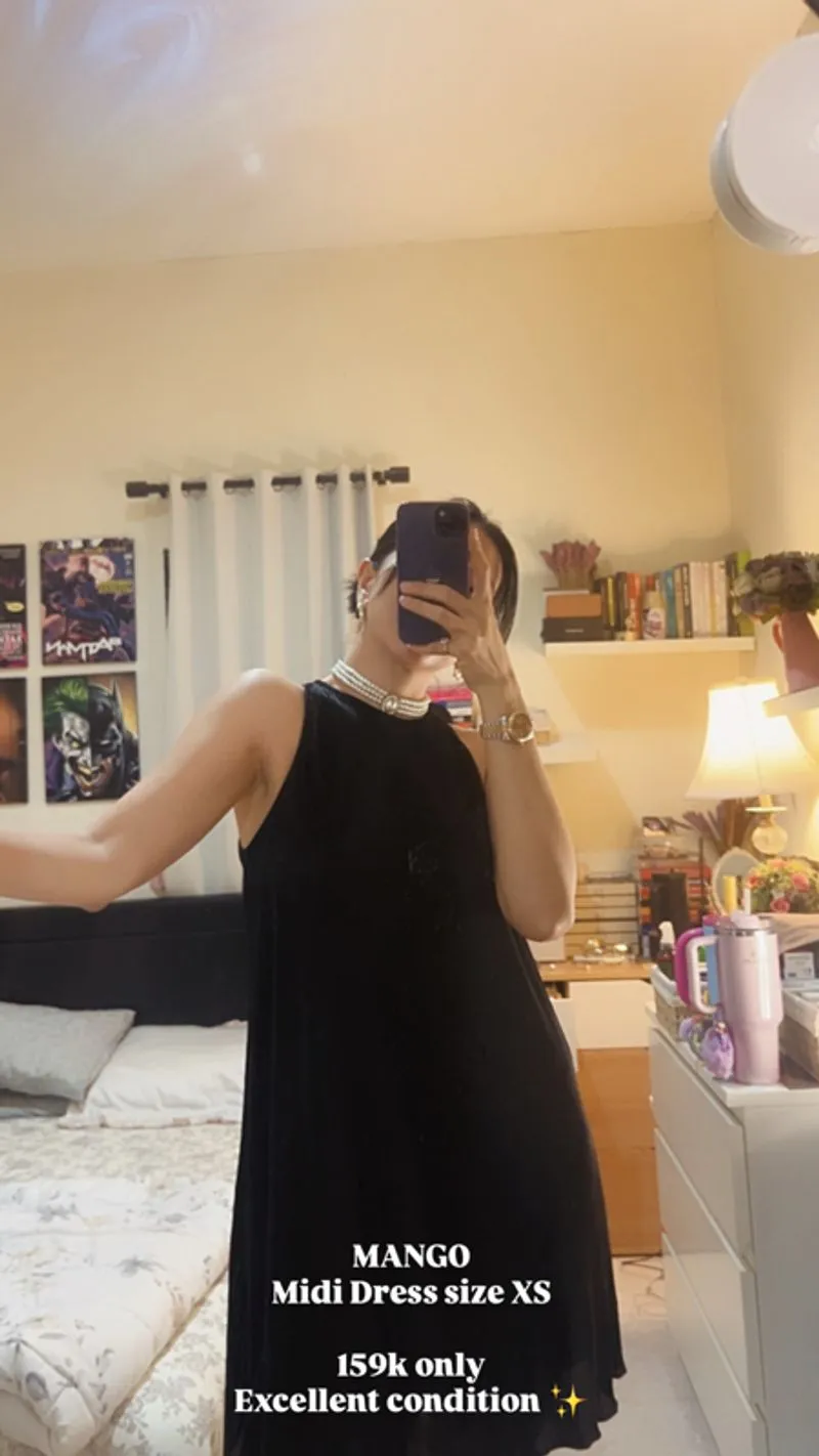 MANGO midi dress photo 1