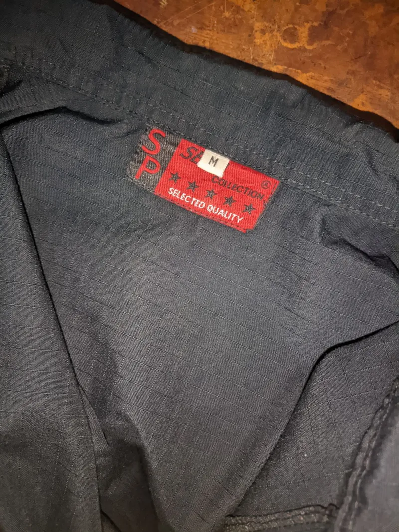 Sophie Martin Vintage Streetwear Puffer jacket Pria black photo 1