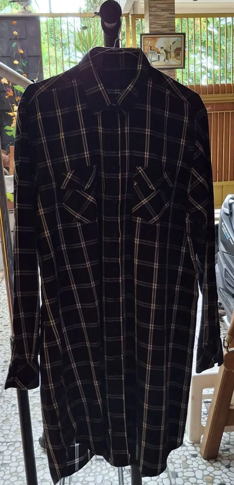 KEMEJA KOTAK KOTAK HITAM photo 1