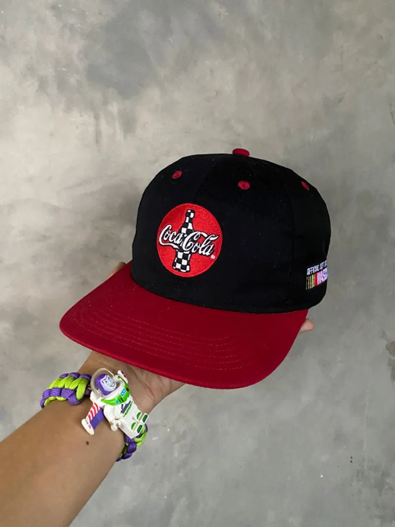 Vintage hats Coca Cola official sponsor of nascar photo 1