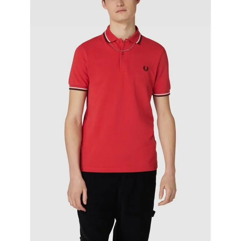 Kaos polo shirt Fred Perry Twin Tipped Colour red Size M photo 1