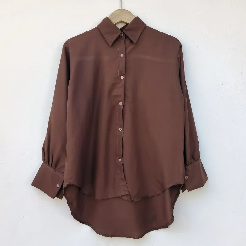 DEVI BLOUSE LD 110 | KEMEJA POLOS CUCI GUDANG | ATASAN photo 1