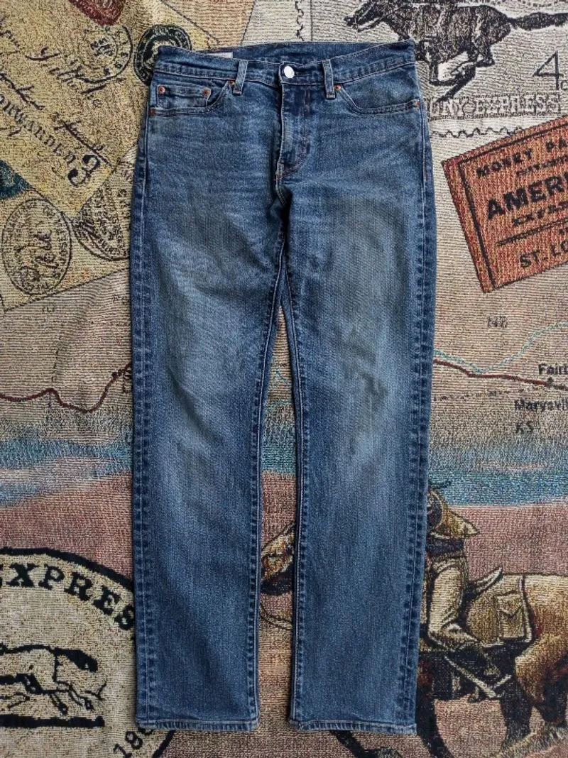 00s big E Levis 511 sashiko photo 1