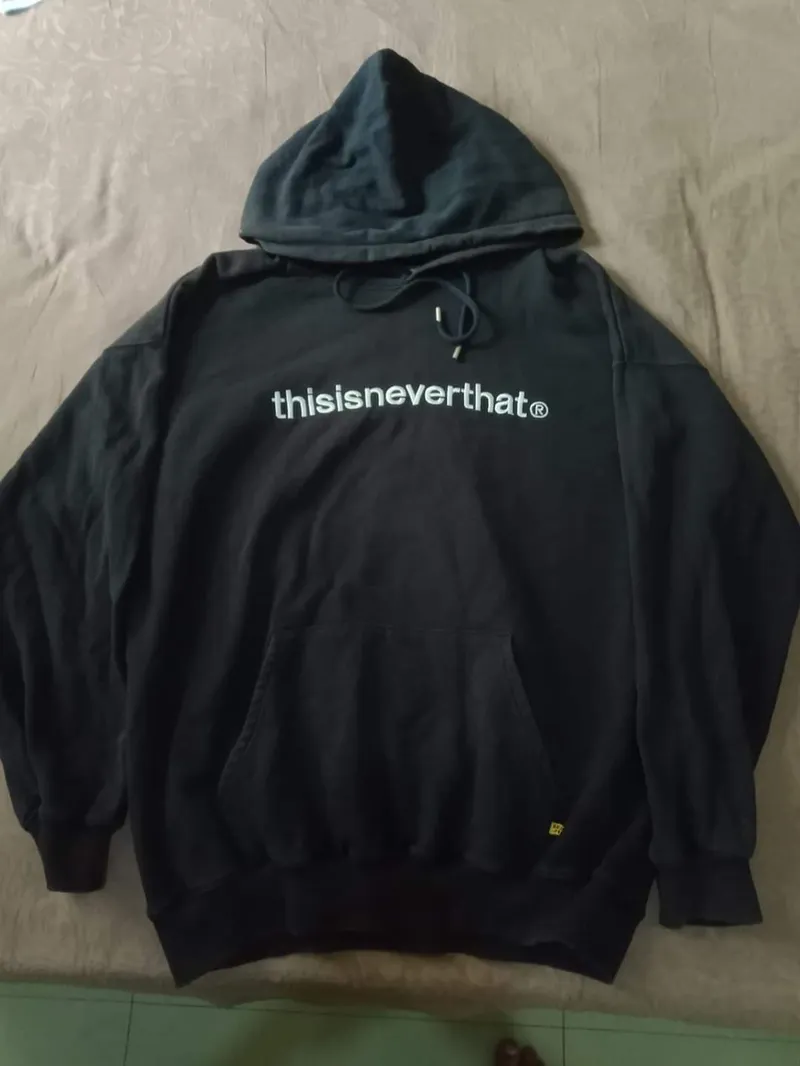 thisisneverthat Luxury Casual Hoody Pria navy black photo 1