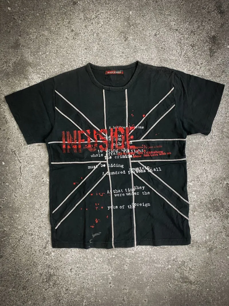 2000s Slash Number Poem T-shirt photo 1