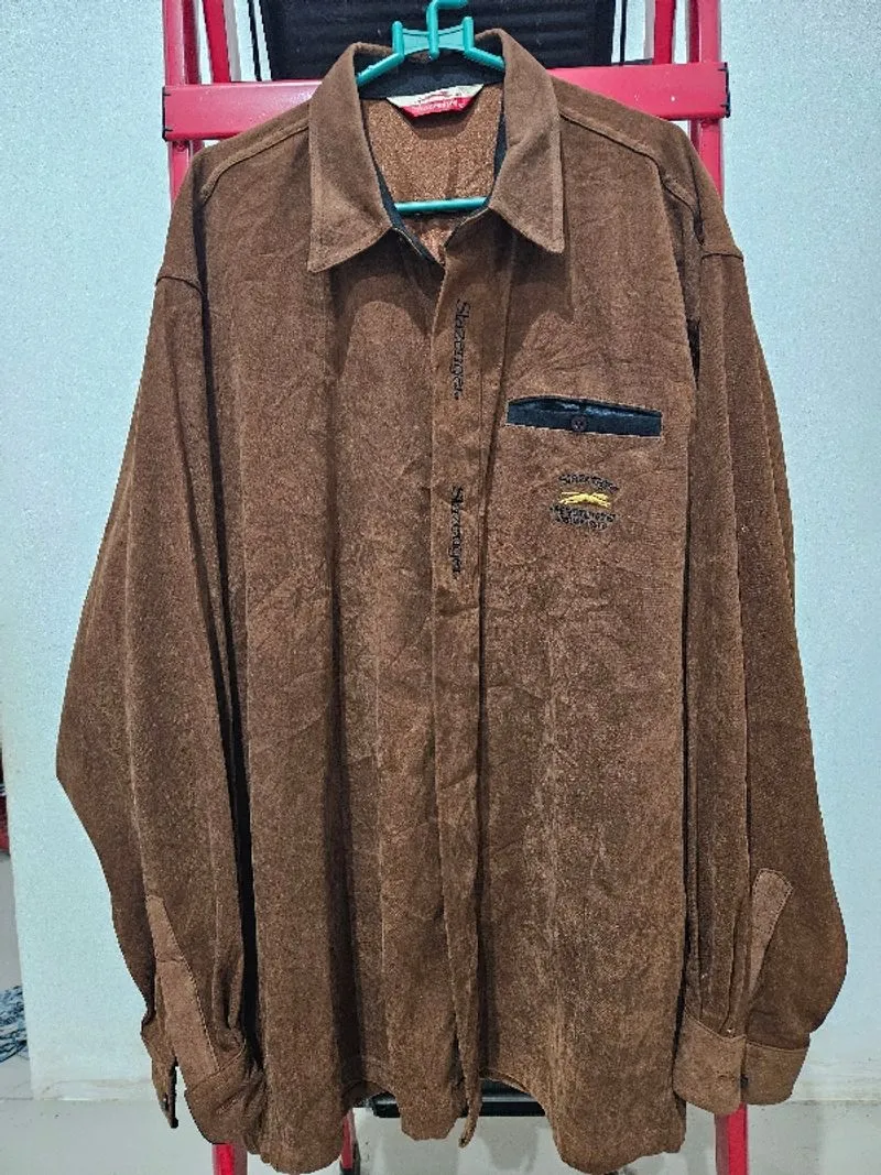 Kemeja lengan panjang rare vintage slazenger photo 1