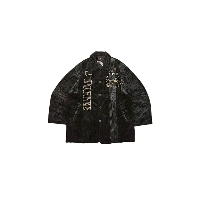 IMPACT Japan Heavyweight Corduroy Brown Eimbordery photo 1