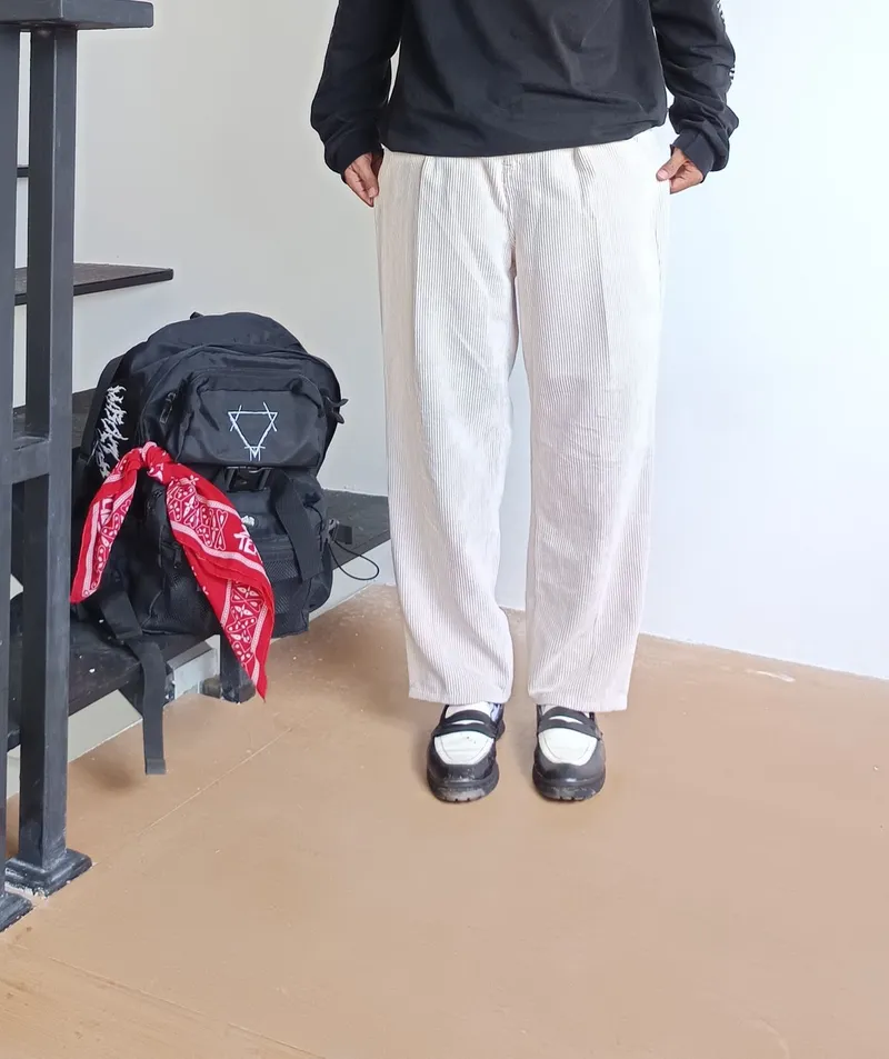 Minimalist Formal pants Pria white photo 1