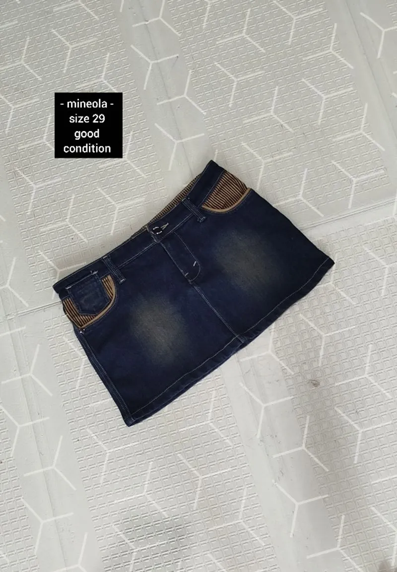 Mini Skirts Denim - Rok Pendek Denim  photo 1