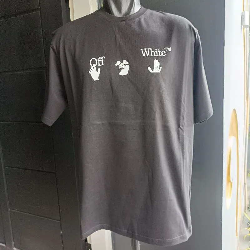 Off white x  T shirt baju kaos baju kaus pria size XL
 photo 1