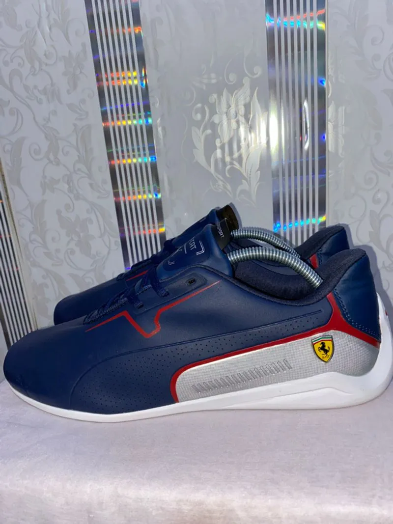 Sepatu Sneakers Casual Pria Puma Ferrari Drift Cat  photo 1