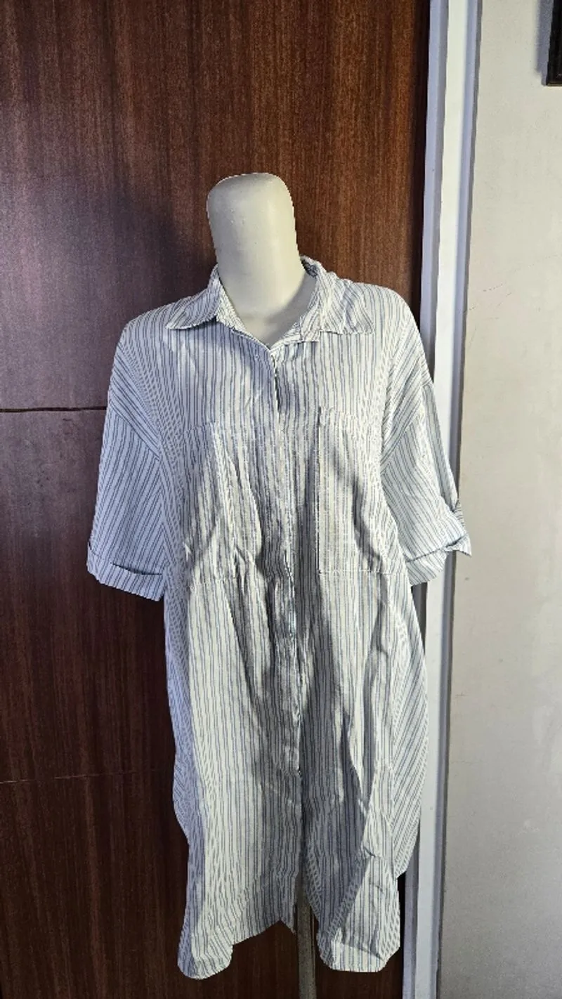 Dress kemeja oversized  photo 1