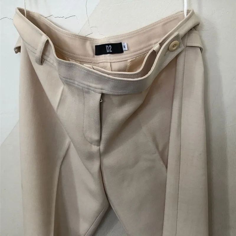 Casual Minimalist Wanita white cream photo 1