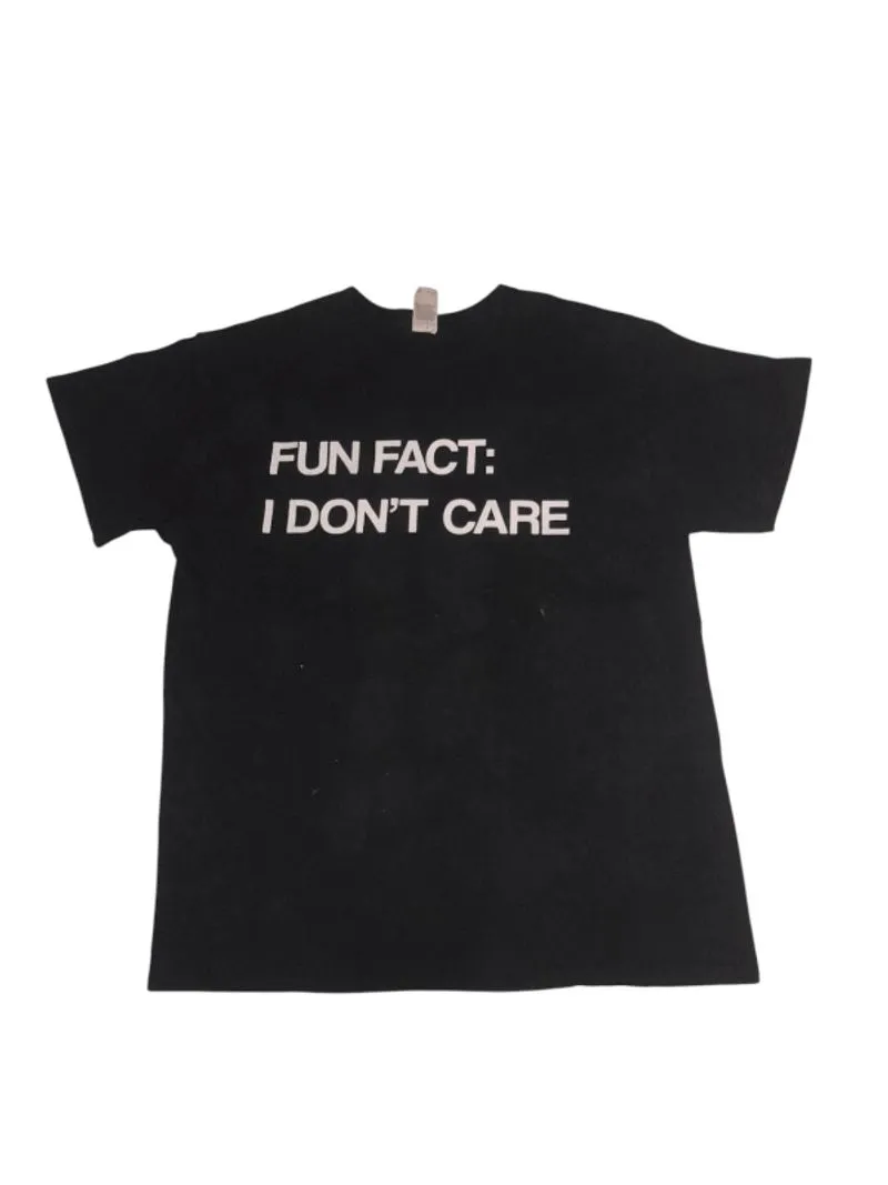 Fun Fact I Dont Care Tee photo 1