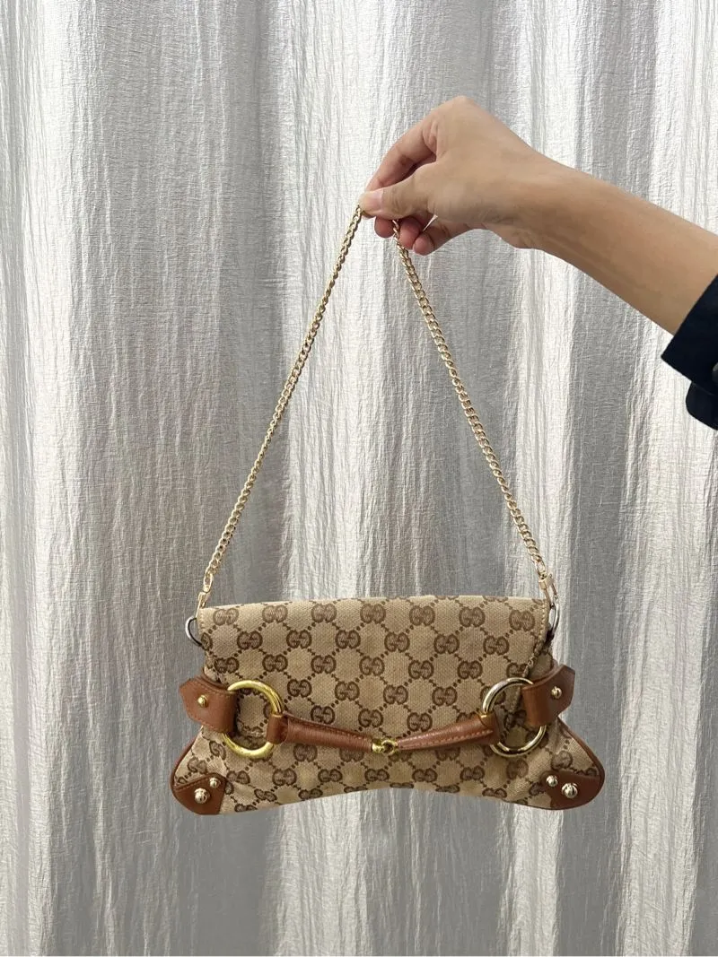 Gucci GG Horsebit Clutch Bag photo 1