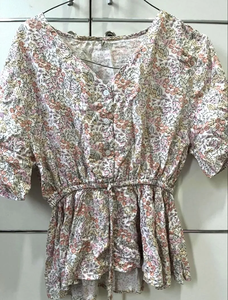 blouse floral photo 1