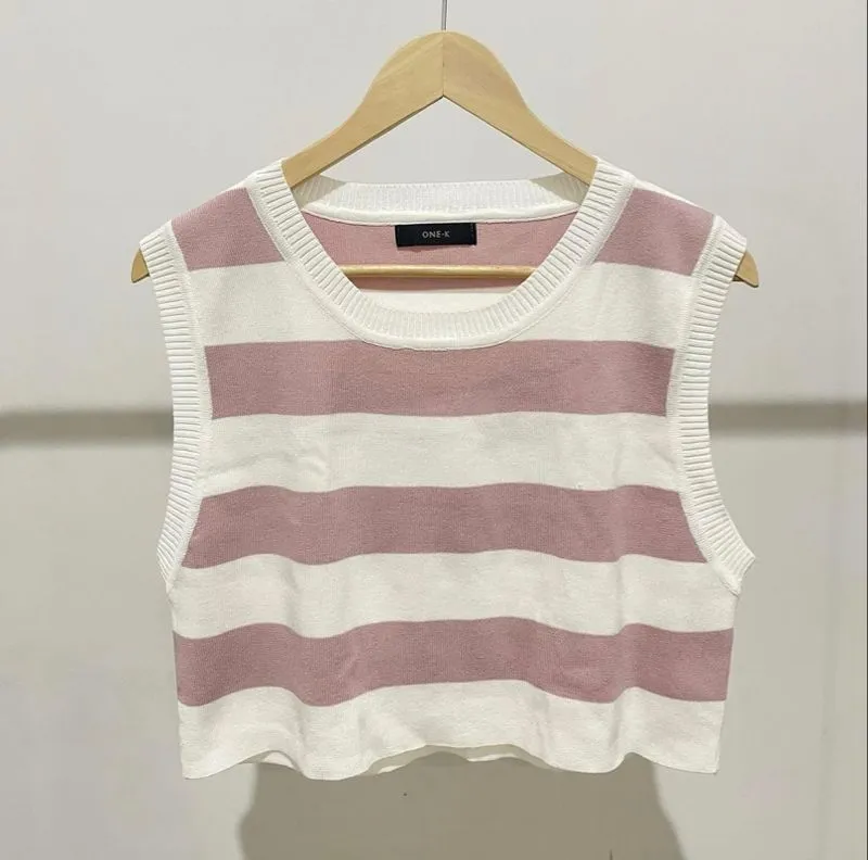 NEW - Baju garis pink photo 1