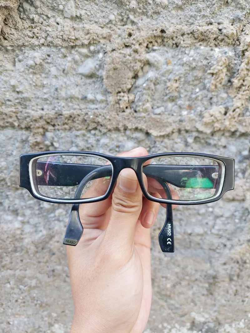 Hugo Boss Casual Glass Pria black photo 1