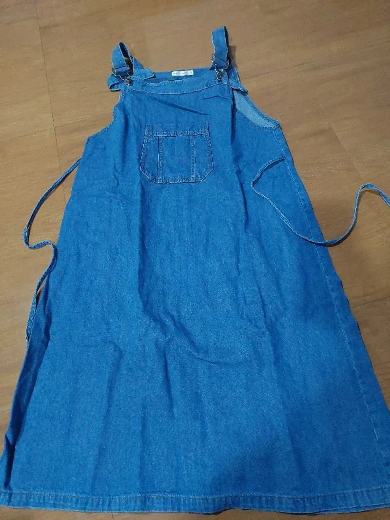 Overall Denim Dress photo 1