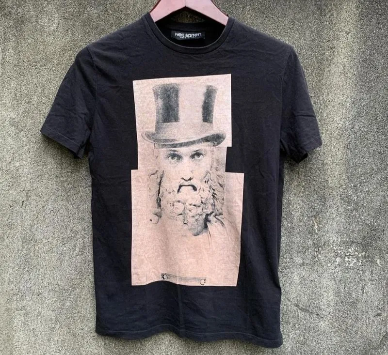 Vintage y2k NEiL Barrett tshirt XS fit S-M (68x49) photo 1