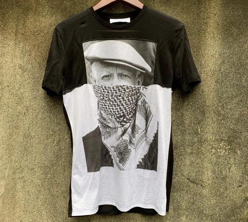 Y2K tee Picasso Kefiah Neil Barret vgc M(72x52) ori Italy photo 1