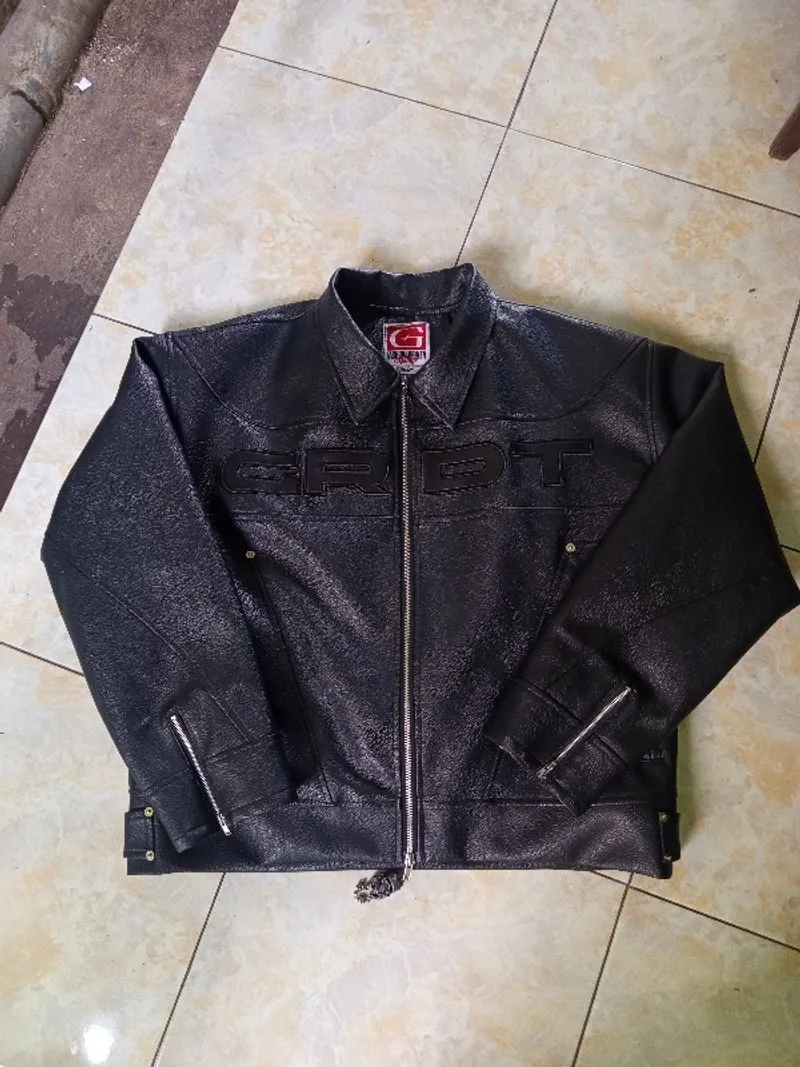leather jacket GRDT photo 1