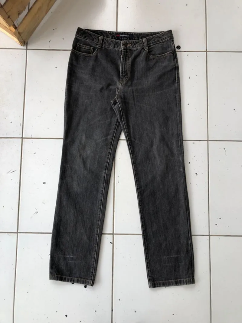 Longpant Jeans Jambange Black Washed (JSR227) photo 1