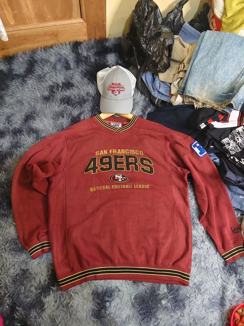 VINTAGE LEE x NHL 49ERS SF photo 1