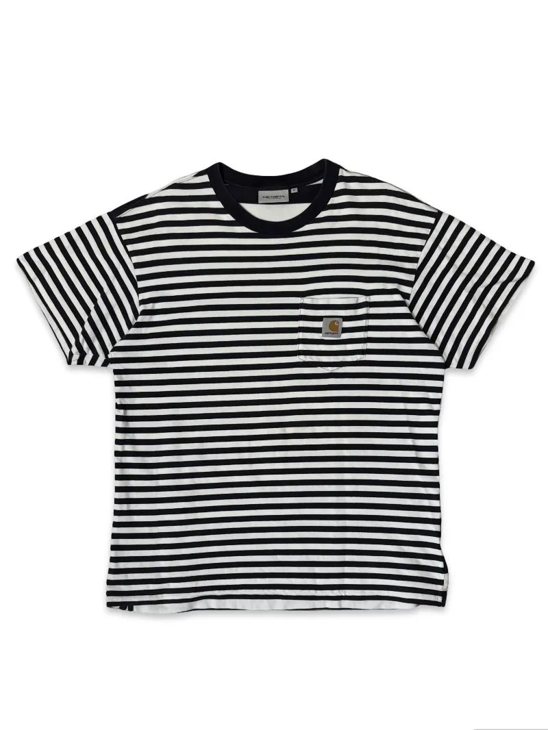 Carhartt Streetwear T-shirt Pria navy photo 1