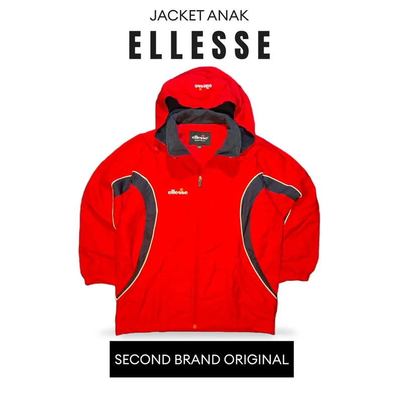Ellesse Sportswear Casual Outerwear Kids red black photo 1