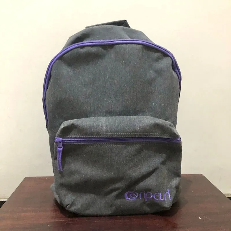 Original Rip Curl Backpack Tas Ransel Kain Abu photo 1