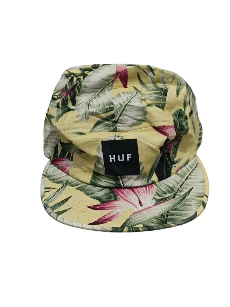 Casual Hat Pria green cream yellow photo 1