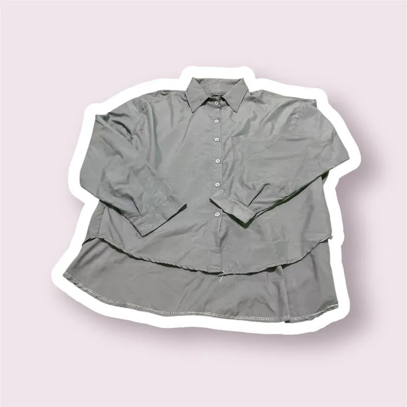 Kemeja oversize photo 1