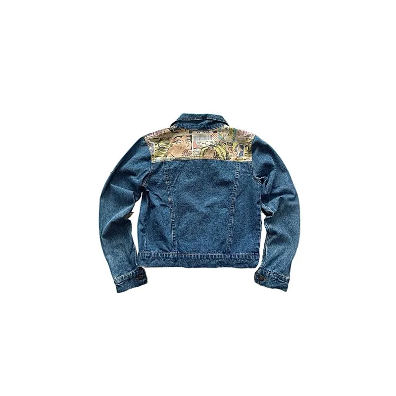JJapanese Brand for her Blue Trucker Denim photo 1