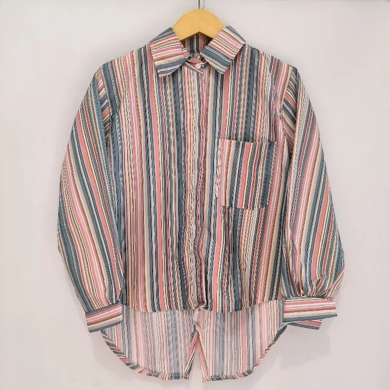 CUCI GUDANG LICA BLOUSE LD 106 | KEMEJA STRIPE  photo 1