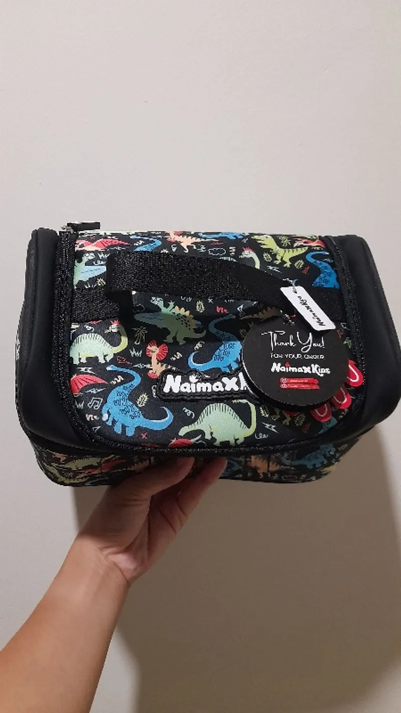 Tas Lunch Box Naimax Dino 2 slot photo 1