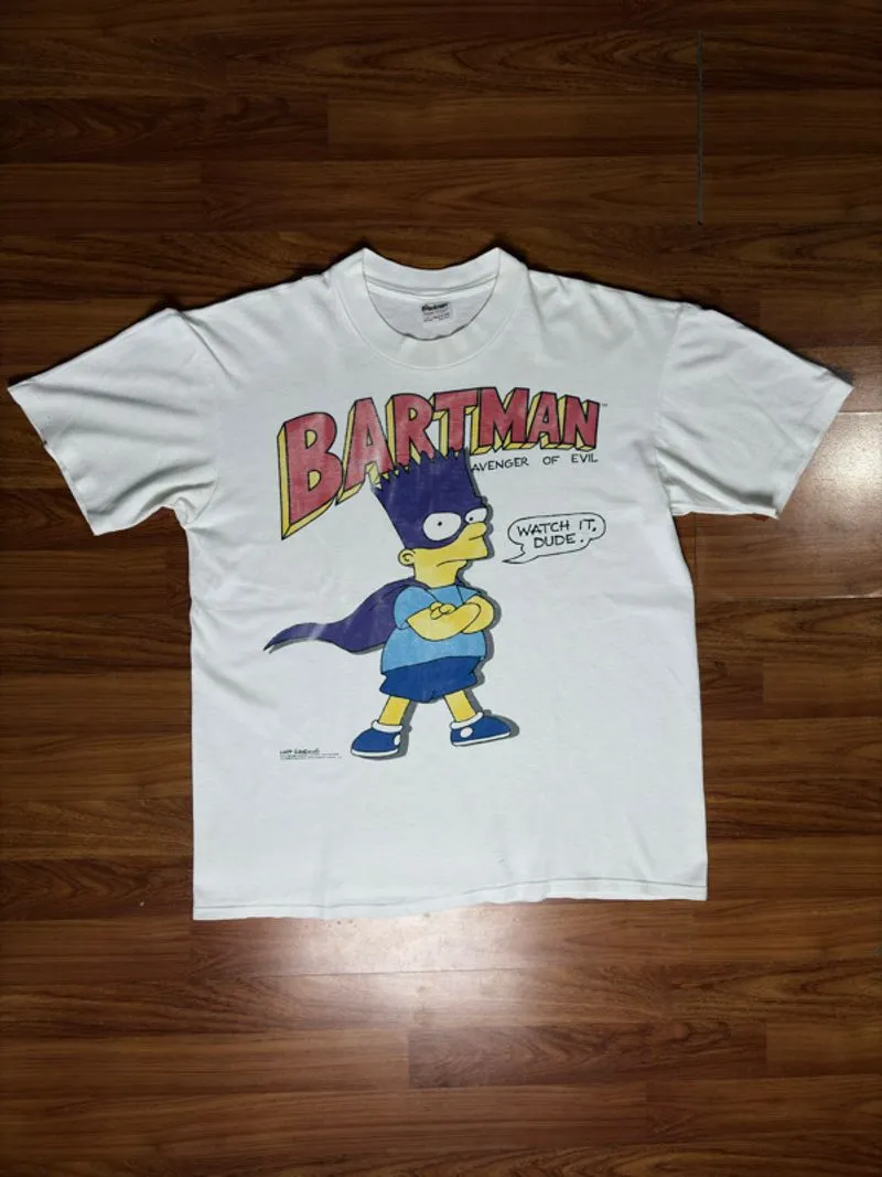 The Simpsons - Bartman - Vintage Official The Simpsons Tee photo 1