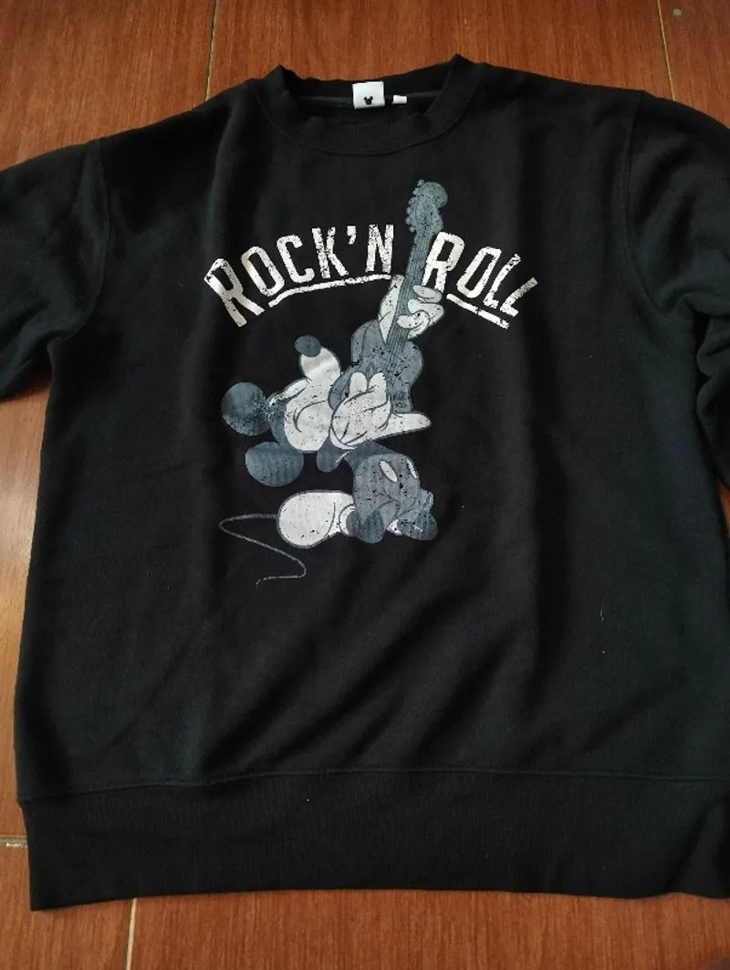 Sweater Crewneck Disney Mickey Mouse Rock'N Roll  photo 1