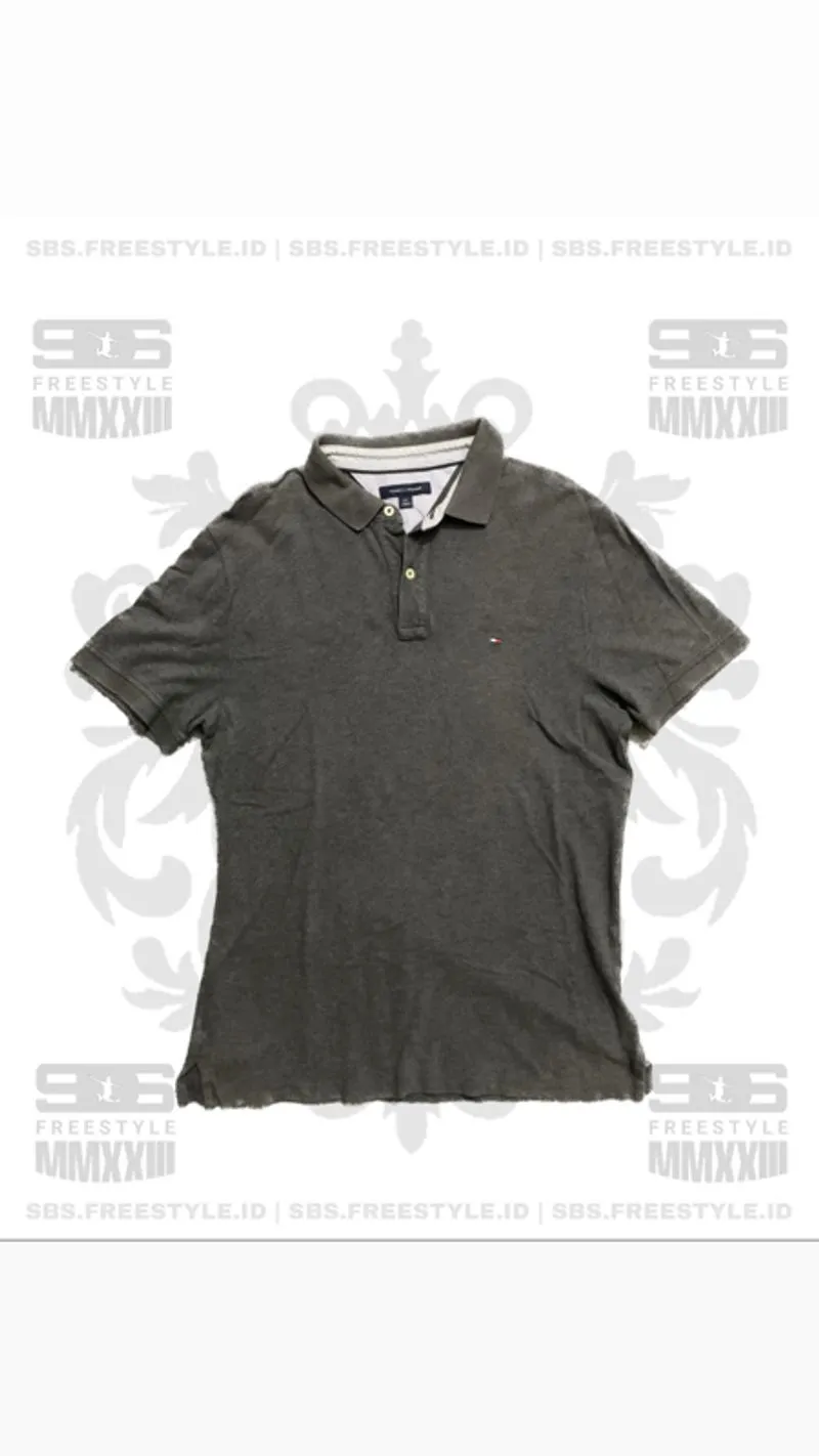 Tommy Hilfiger Grey Polo Shirt photo 1