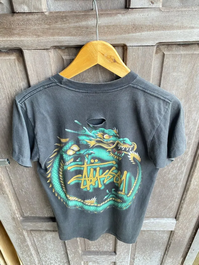 Vtg stussy Dragon photo 1
