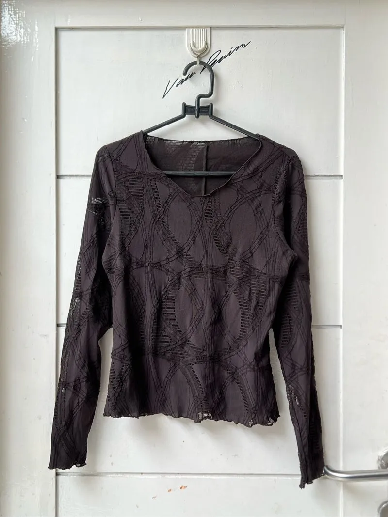 SALE!! FESTENIR Brown T-shirt photo 1