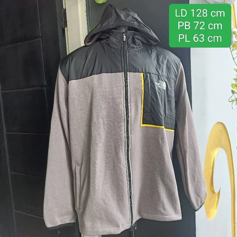 National Geographic TNF Jaket hoodie jumbo abu size 2XL photo 1
