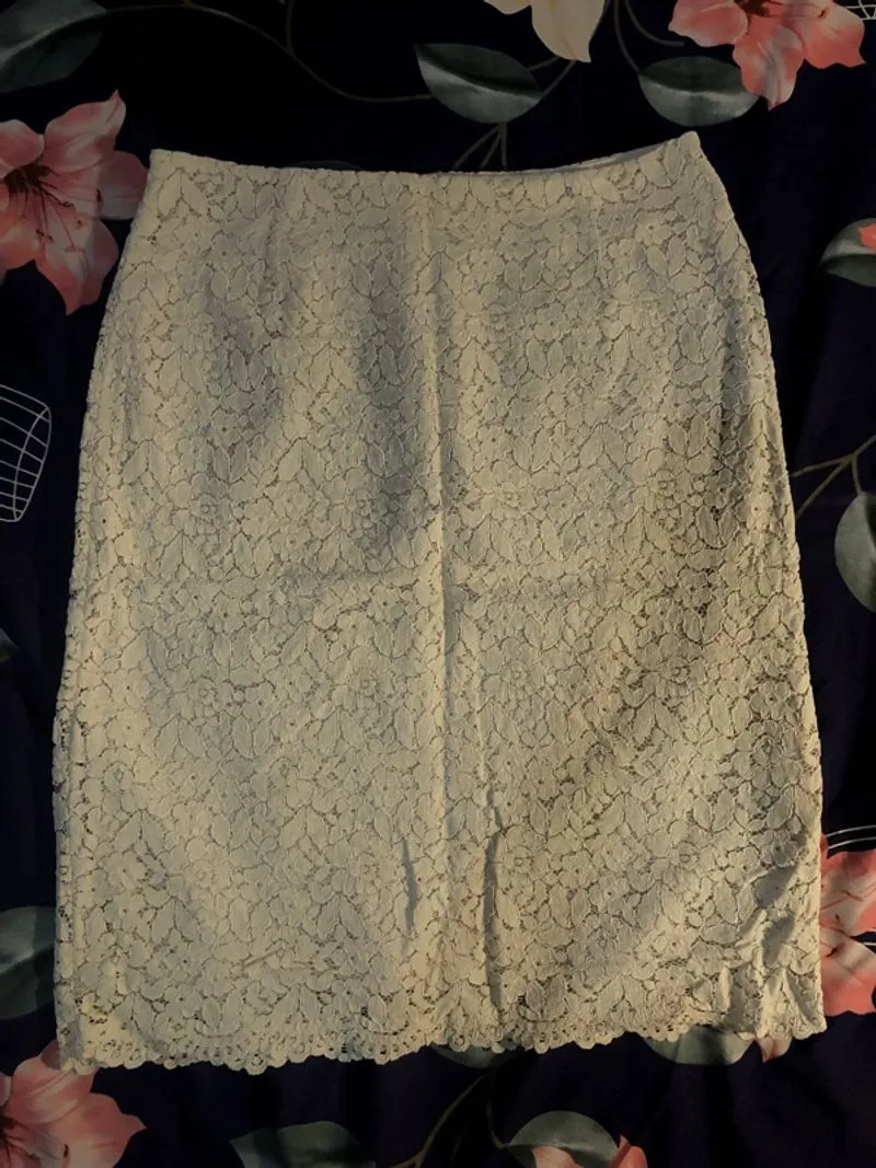 Uniqlo Lace Pattern Vintage Skirt Pencil photo 1