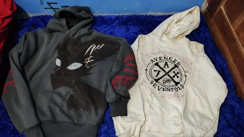 hoodie reworked a7x,garou cosmic photo 1