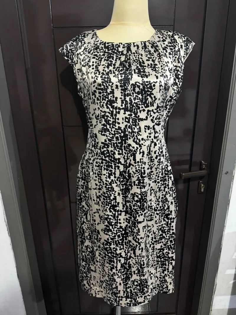 Executive Midi dress Wanita gold photo 1