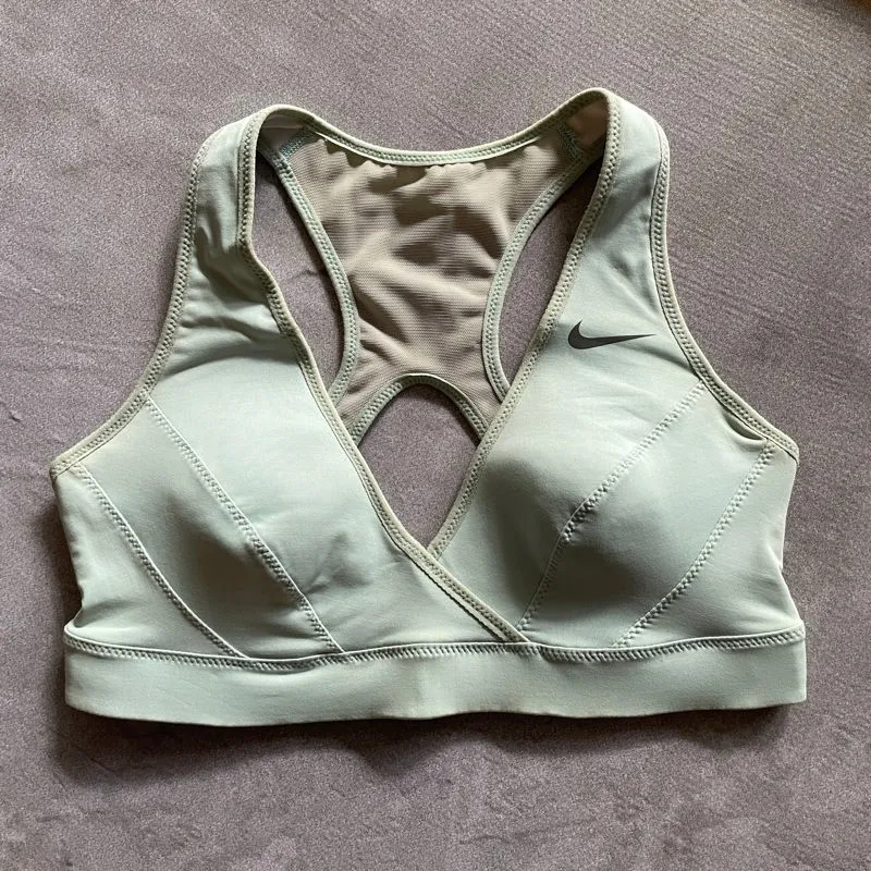 Nike swoosh sports bra photo 1