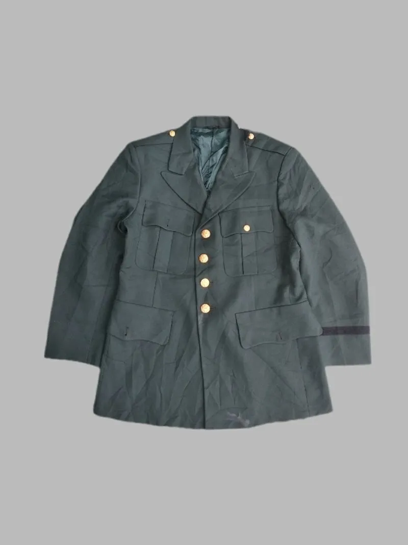 Vintage Blazer man military UsA green photo 1