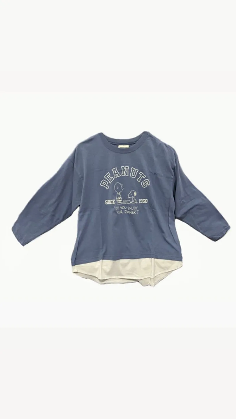 snoopy long sleeve tee photo 1